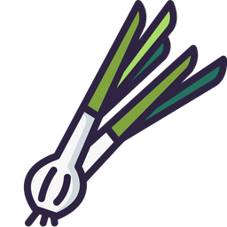 Green onion  Icon