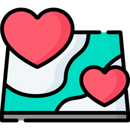 Dating Location  Icon