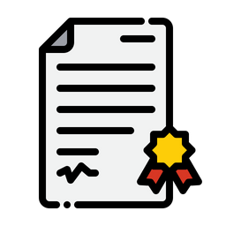 Certificate  Icon