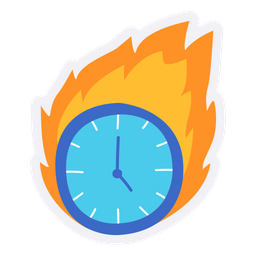 Fire Time  Icon