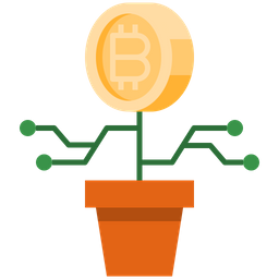 Bitcoin-Investition  Symbol