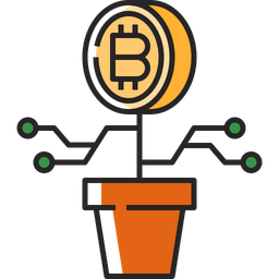 Bitcoin Investment  Icon