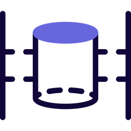 3 D Cylinder Scanner  Icon