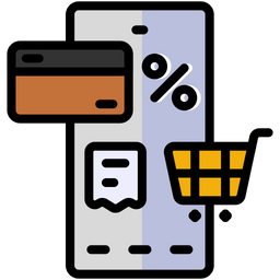 Mobile ecommerce  Icon