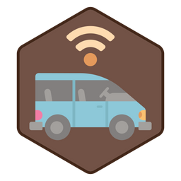 자율주행 자동차 로봇 운전 자동차 운전 아이콘