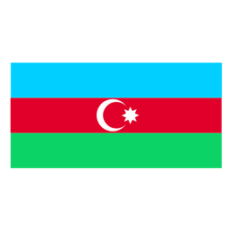 Azerbaijan Flag  Icon