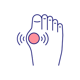 Feet arthritis  Icon