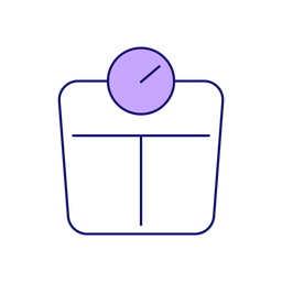 Bathroom scales  Icon