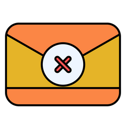 Email Rejected  Icon