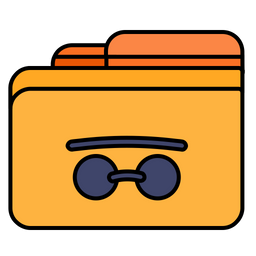 Folder Management Private  Icon