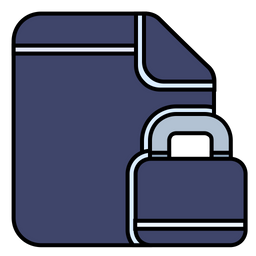 Locked Document  Icon