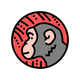 Monkey Face  Icon