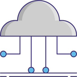 Computação em nuvem  Ícone
