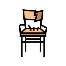 Broken Chair  Icon