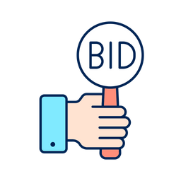 Bidding  Icon