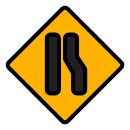 Narrow road  Icon