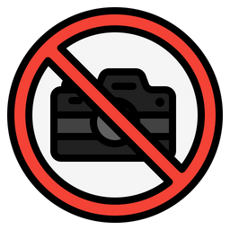 No camera  Icon