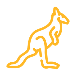 Känguru  Symbol