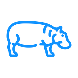 Hippopotamus  Icon