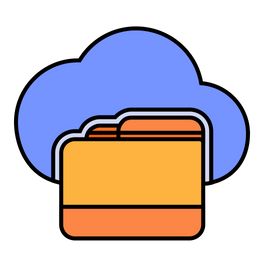 Cloud-Dateimanager  Symbol