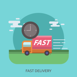 Fast Delivery Car Icon