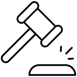 Versteigerung  Symbol