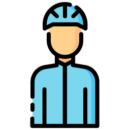 Cyclist  Icon