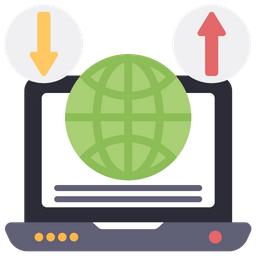 Global Data Transfer  Icon