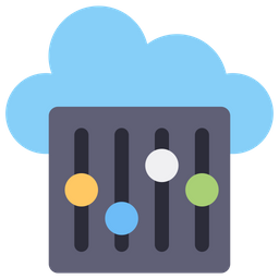 Cloud Equalizer  Icon