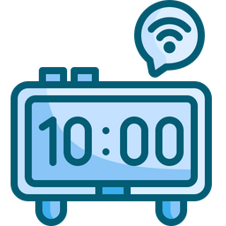 Digital clock  Icon