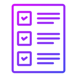 Checklist  Icon