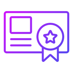 Certificate  Icon