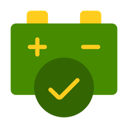 Car battery good  Icon