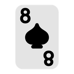 Eight of spades  Icon