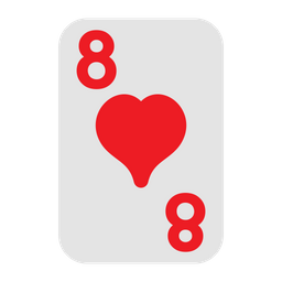 Eight of hearts  Icon