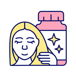 Hair and nails tablets  Icon