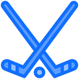 Ice Hockey Stick  Icon