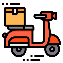 Delivery Bike  Icon