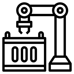 Fördermaschine  Symbol