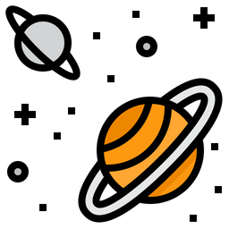 Planetensystem  Symbol