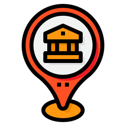 Bank Location  Icon