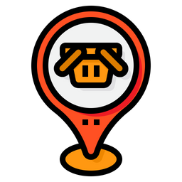 Basket Location  Icon