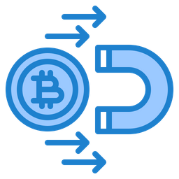 Bitcoin Magnet  Icon