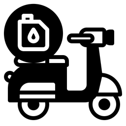 Roller-Kraftstoff  Symbol