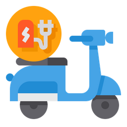 Scooter Charge  Icon