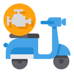 Scooter Engine  Icon