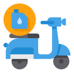 Scooter Fuel  Icon