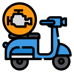 Scooter Engine  Icon