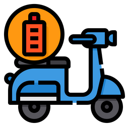 Scooter Battery  Icon