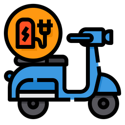 Scooter Charge  Icon